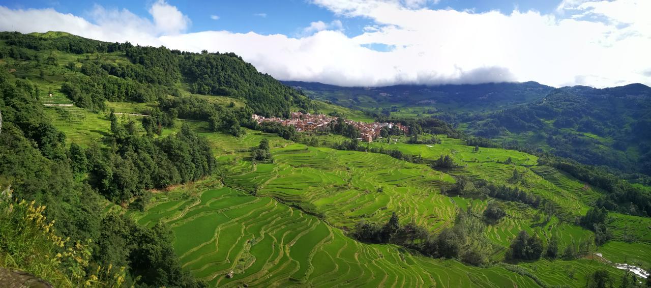 Green Hostel & Sunny Guesthouse Yuanyang  Dış mekan fotoğraf